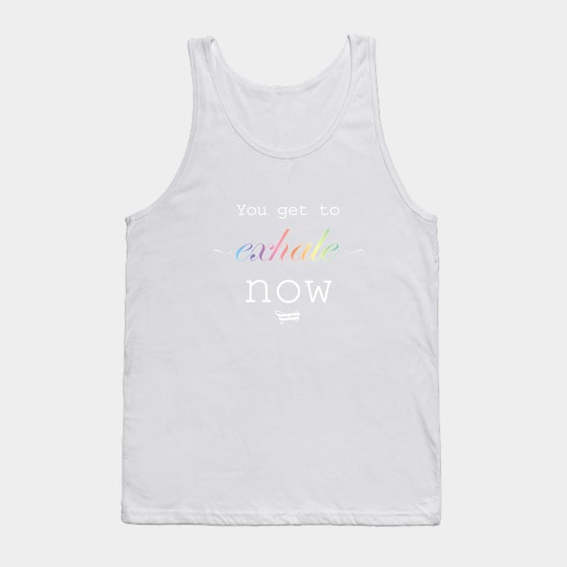 Gay Pride - Love, Simon Typography Tank Top by brainbag